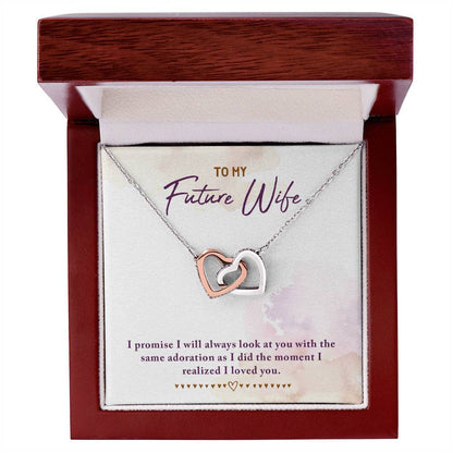 Future Wife Interlocking Hearts Necklace