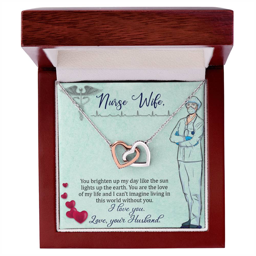 Collection Nurse Wife - Interlocking Hearts Interlocking Hearts Necklace