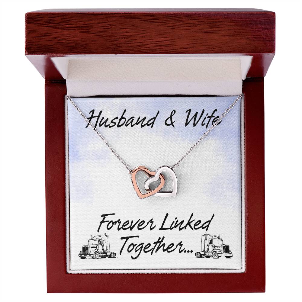 Trucker'S Wife - Interlocking Heart Necklace Interlocking Hearts Necklace