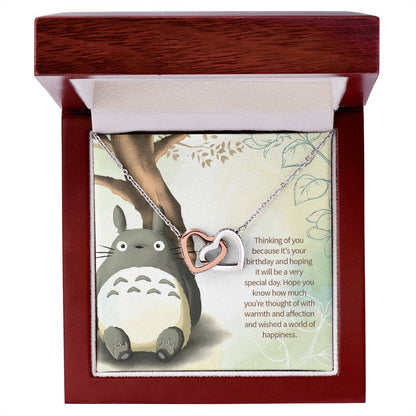 World Of Happiness - Interlocking Hearts Necklace