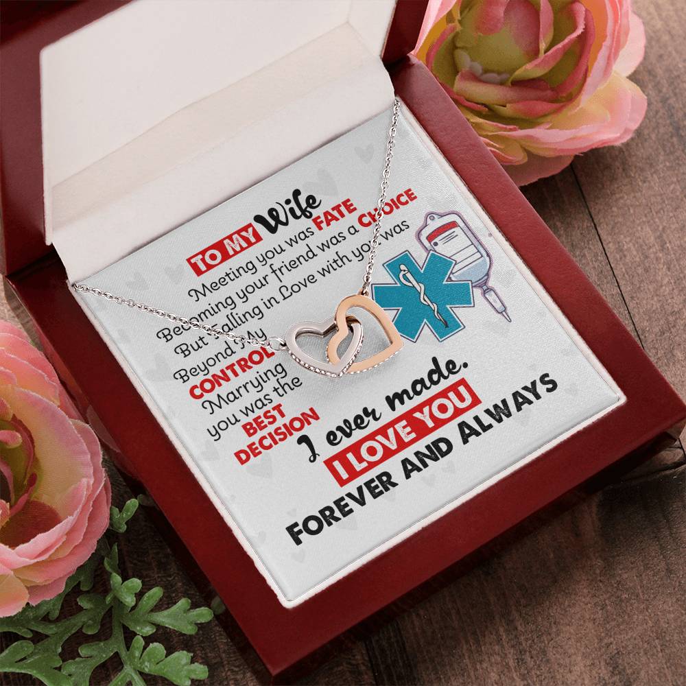 Ems Wife - Interlocking Heart Necklace Interlocking Hearts Necklace