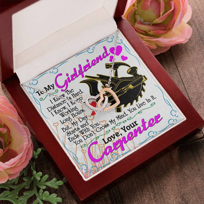 Carpenter'S Girlfriend - Interlocking Heart Necklace Interlocking Hearts Necklace