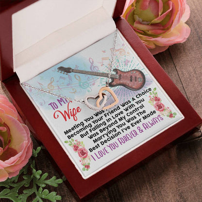 Bass Player'S Wife - Interlocking Heart Necklace Interlocking Hearts Necklace