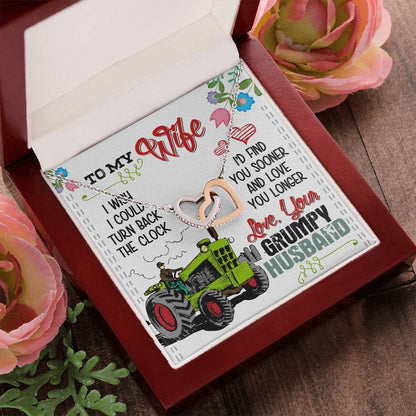 Farmer'S Wife - Interlocking Heart Necklace Interlocking Hearts Necklace