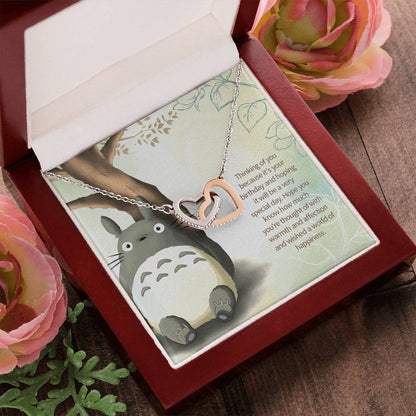 World Of Happiness - Interlocking Hearts Necklace