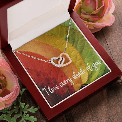 Every Shade Of You - Interlocking Heart Necklace Interlocking Hearts Necklace