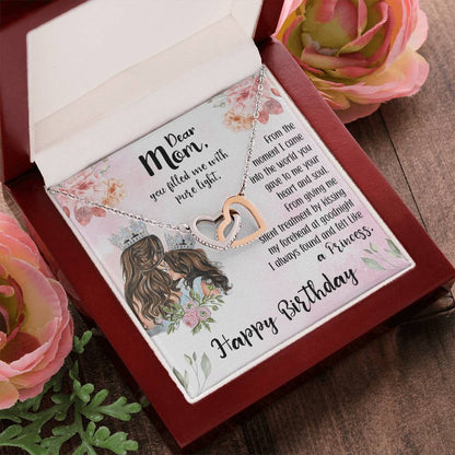 You Fill Me Interlocking Hearts Necklace