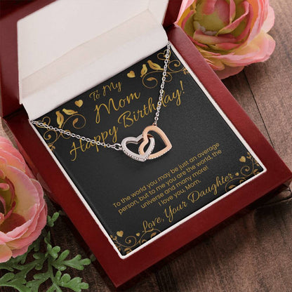 A Beautiful Birthday Gift For Mom! - The Amazing Interlocking Hearts Necklace