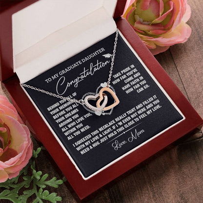 Behind You All Interlocking Hearts Necklace