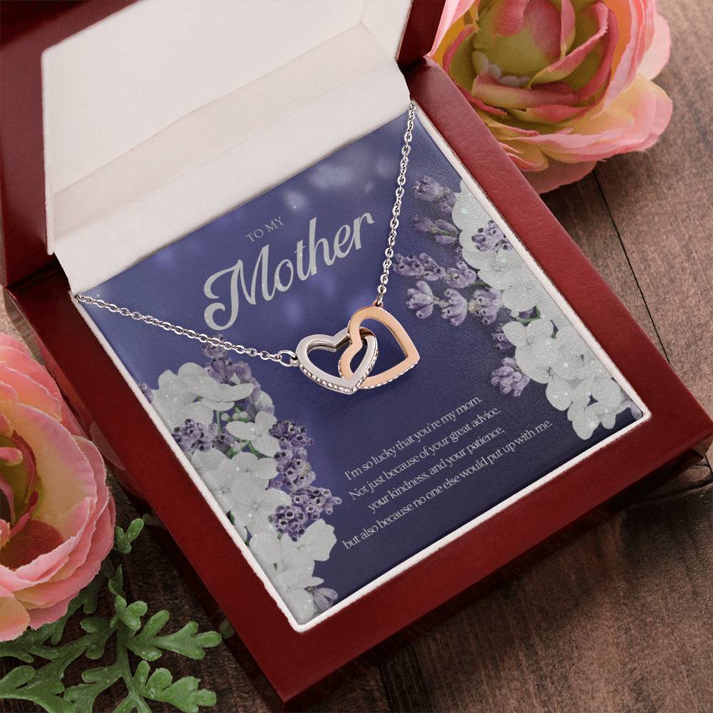 Twist Forever Love Interlocking Hearts Necklace