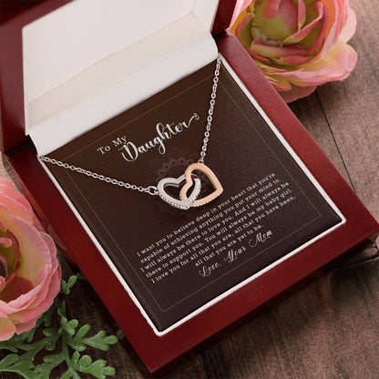 Collection Daughter - Interlocking Hearts Necklace