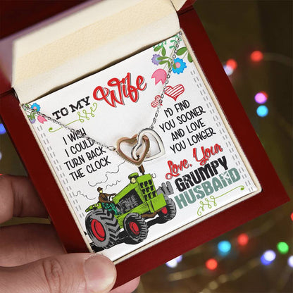 Farmer'S Wife - Interlocking Heart Necklace Interlocking Hearts Necklace