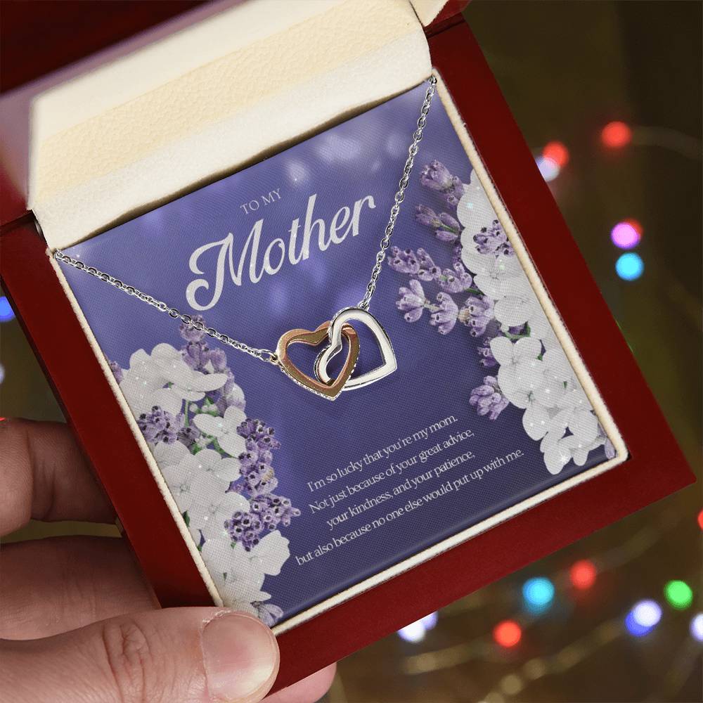 Twist Forever Love Interlocking Hearts Necklace