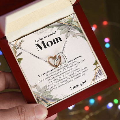 TO80BD~1 Interlocking Hearts Necklace