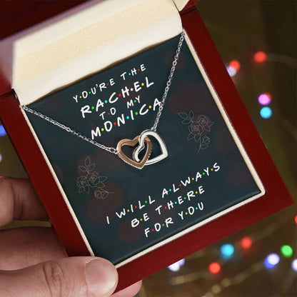 Best Friends Gift - Necklace - Not Available In Stores Interlocking Hearts Necklace