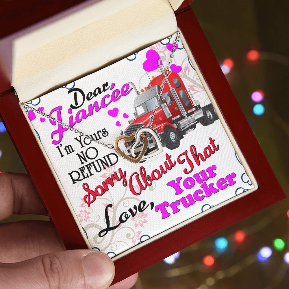 Trucker'S Fiancée - Interlocking Heart Necklace Interlocking Hearts Necklace