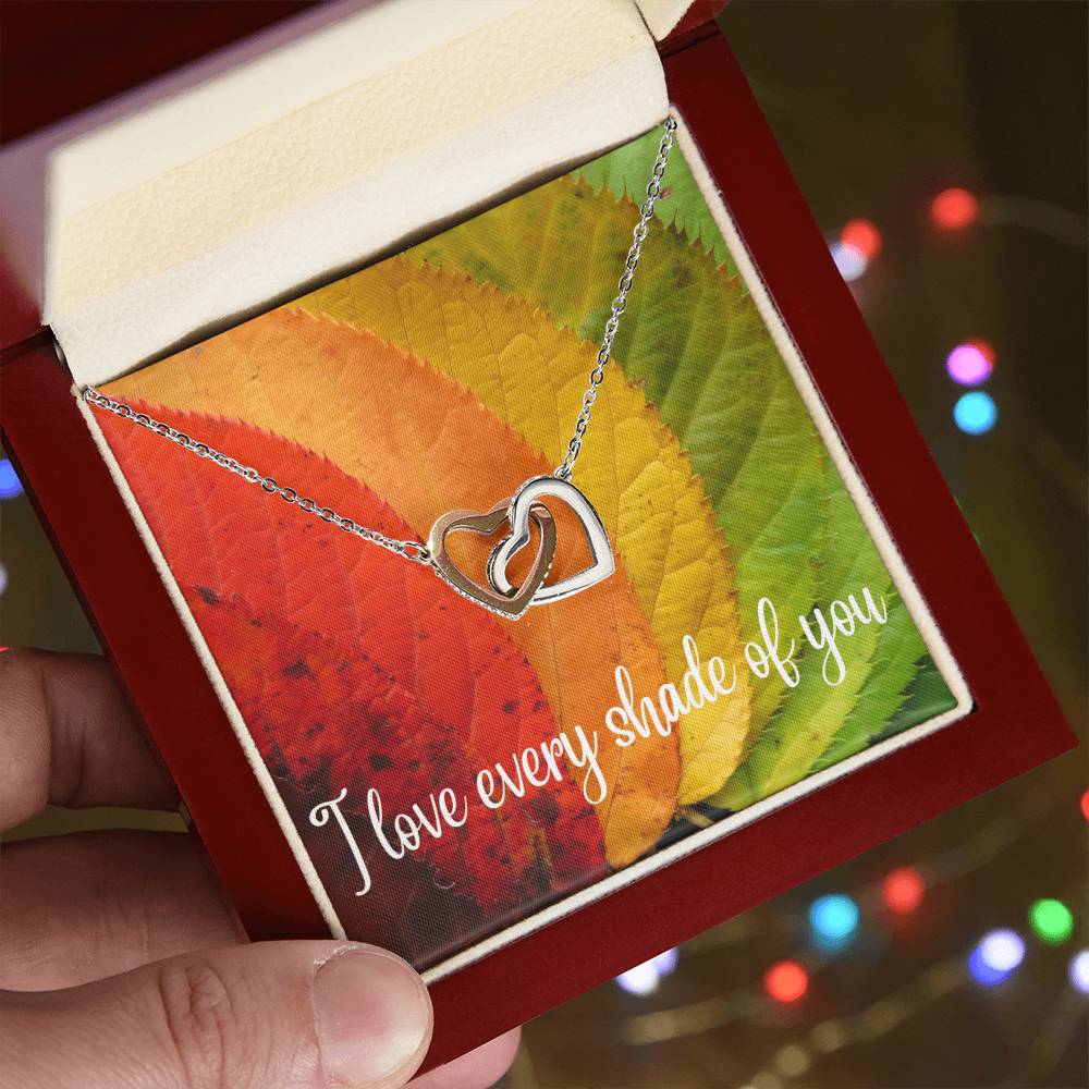 Every Shade Of You - Interlocking Heart Necklace Interlocking Hearts Necklace
