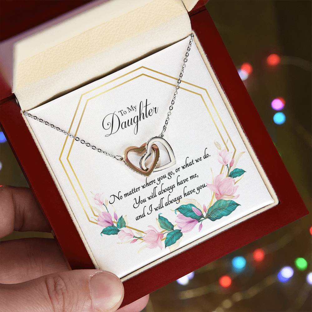 You And Me - Interlocking Hearts Interlocking Hearts Necklace