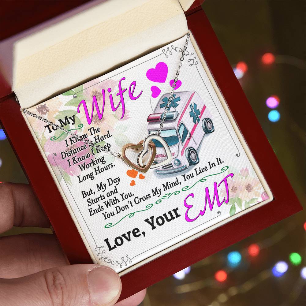 Emt'S Wife - Interlocking Heart Necklace Interlocking Hearts Necklace