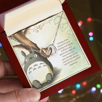 World Of Happiness - Interlocking Hearts Necklace