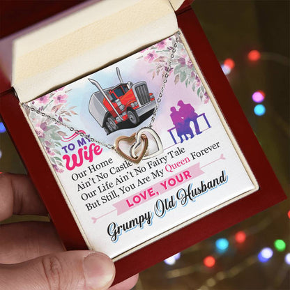 Trucker'S Wife - Interlocking Heart Necklace Interlocking Hearts Necklace