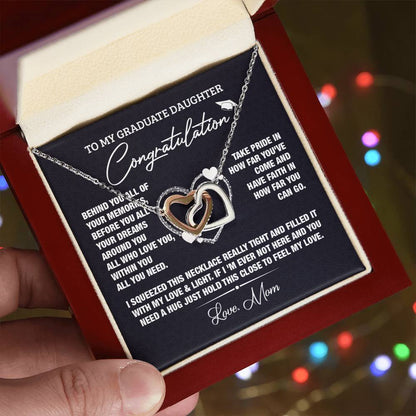 Behind You All Interlocking Hearts Necklace