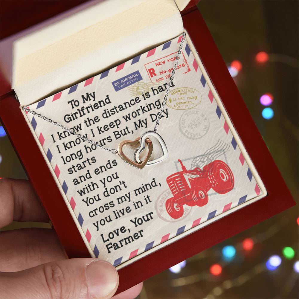 Farmer'S Girlfriend - Interlocking Heart Necklace Interlocking Hearts Necklace