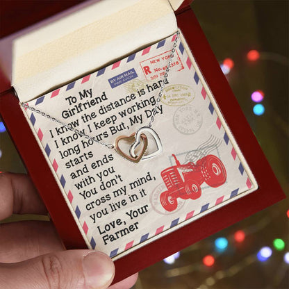 Farmer'S Girlfriend - Interlocking Heart Necklace Interlocking Hearts Necklace