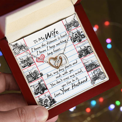 Farmer'S Wife - Interlocking Heart Necklace Interlocking Hearts Necklace