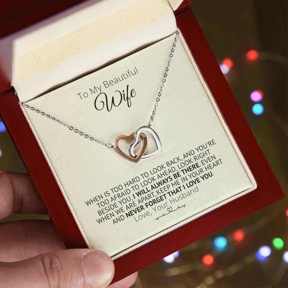 Beside You - Interlocked Hearts Necklace Interlocking Hearts Necklace