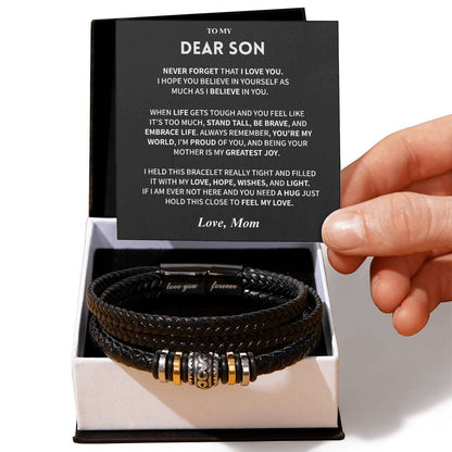 Bracelet Son Gift - Love You Forever Bracelet