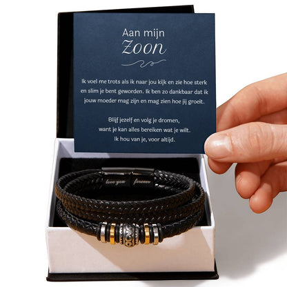 Zoon - Dankbare Moeder - Armband - Love You Forever Bracelet
