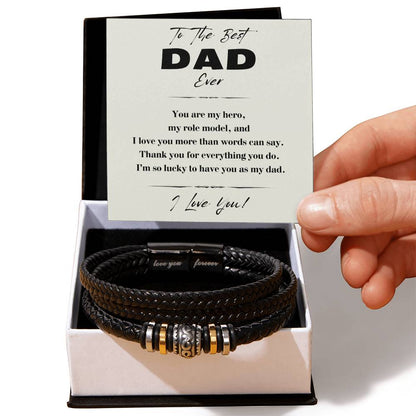 Tothebestdad - Love You Forever Bracelet