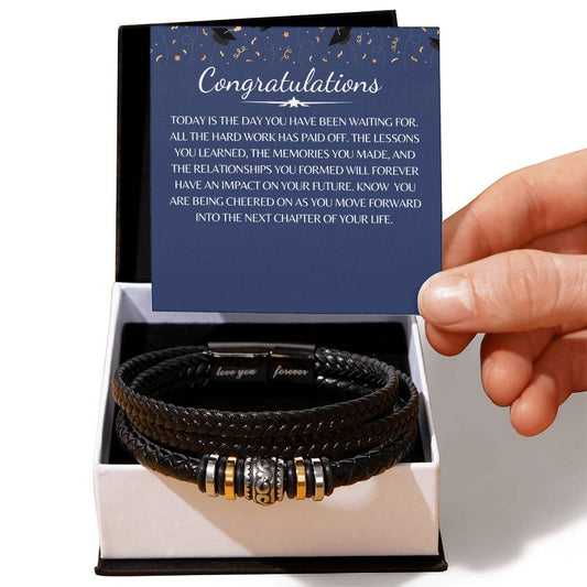 Congratulationstoday Is The Day You Have Been Waiting Forlove You Forever Bracelet - Love You Forever Bracelet
