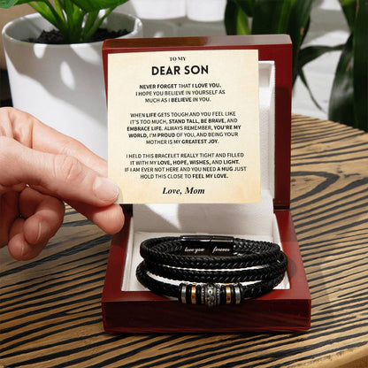 Bracelet- Son Gift - Love You Forever Bracelet