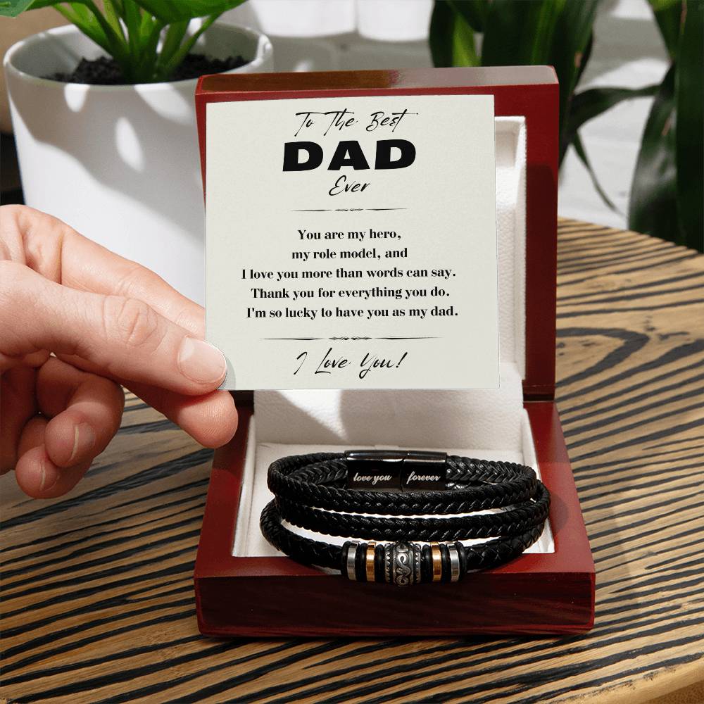 Tothebestdad - Love You Forever Bracelet