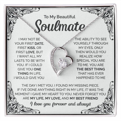 You Are My Life, My Love, And My Best Friend - Forever Love Necklace