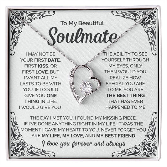 You Are My Life, My Love, And My Best Friend - Forever Love Necklace