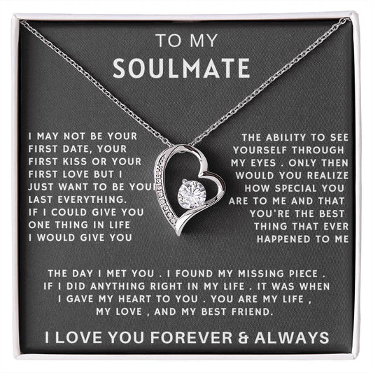 Beautiful Soulmate Forever Love Necklace