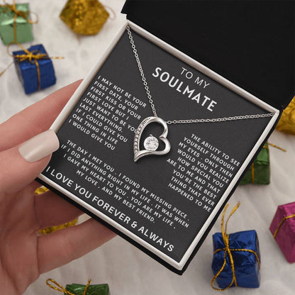 Beautiful Soulmate Forever Love Necklace
