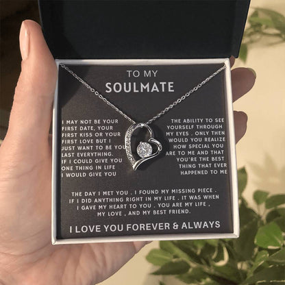 Beautiful Soulmate Forever Love Necklace