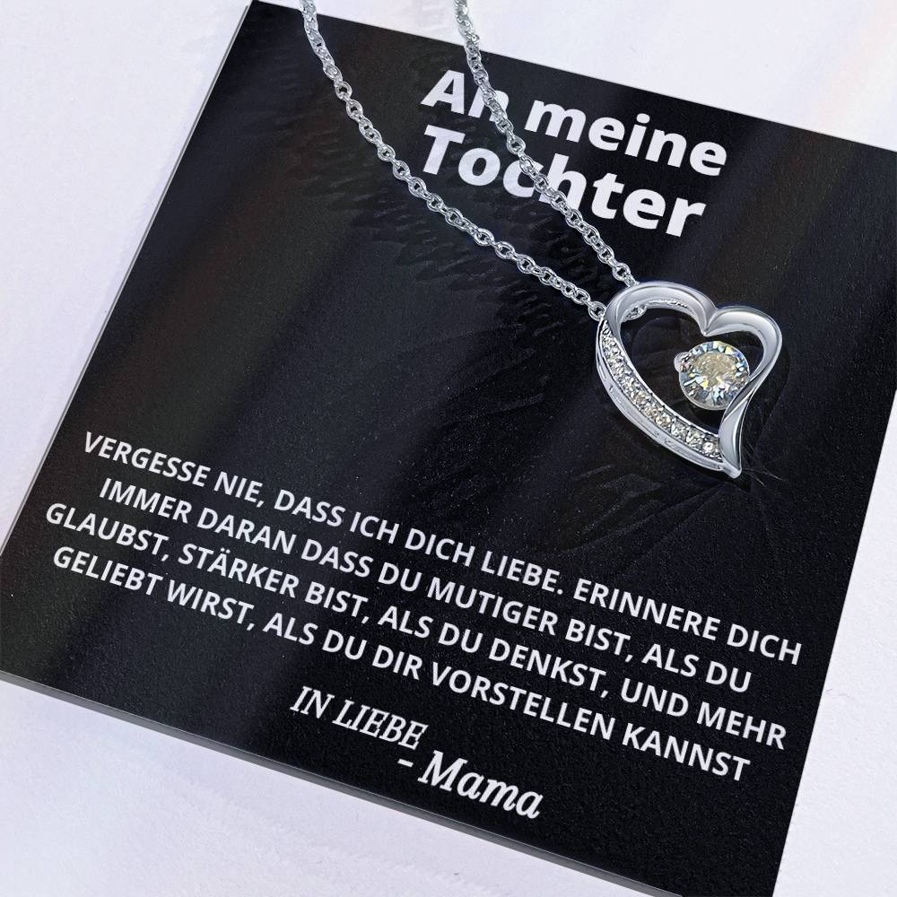 Fur Tochter Vom Mama Forever Love Necklace