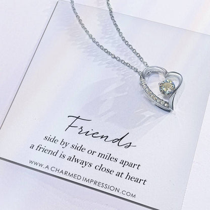 Best Friend Gift, Friendship Necklace, Friendship Jewelry, Soul Sisters, Bestie Gift, Bff Gift, Best Friend Forever, Gift For Friend Forever Love Necklace