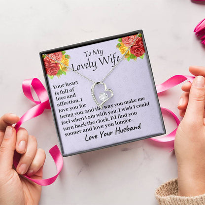 To My Wife I Love You For Being You Necklace 1 Forever Love Necklace