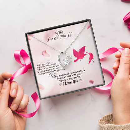 You Are My World To Love 1 Forever Love Necklace