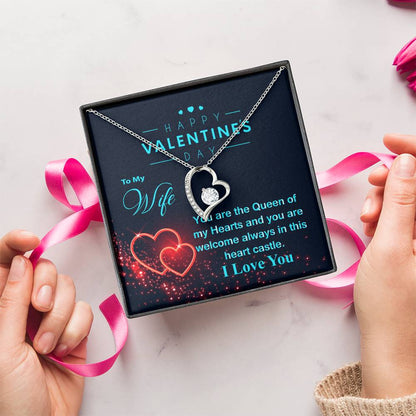 Valentine's Day Gift For Wife Romantic Gift Ideas Gift For Wife Forever Love Necklace