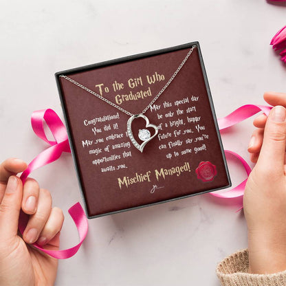 Father Daughter Necklace Father To Daughter Birthday Gift To Daughter Necklace Jewelry Gift Love Dad To Daughter Necklace To My Daughter Necklace Forever Love Necklace