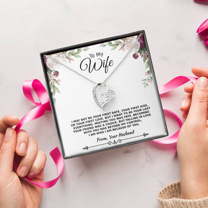 To My Wife - Your Last Everything - Necklace 2 Forever Love Necklace