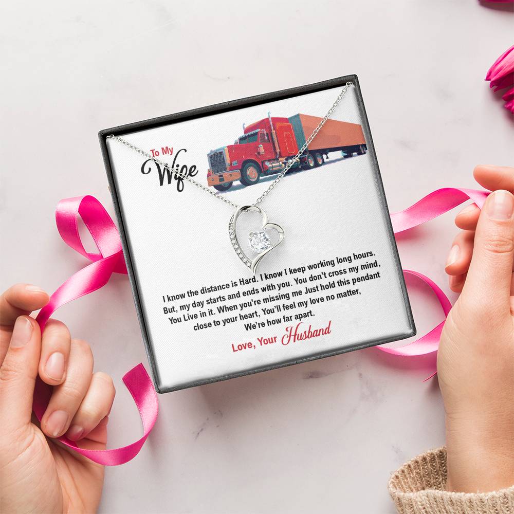 Trucker's Wife 1 Forever Love Necklace