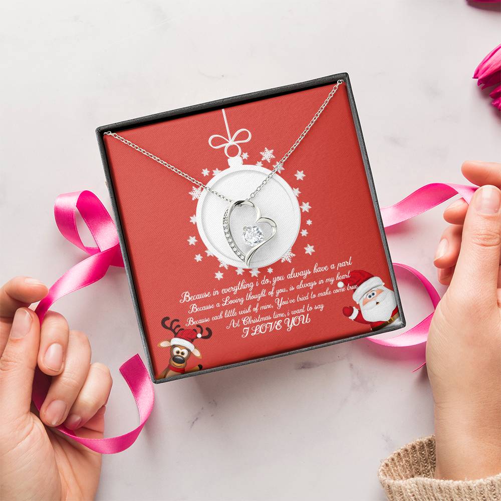 Christmas Collection Hallmark Piece Of My Heart Necklace 1 Forever Love Necklace